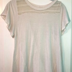 Revolve white flowy top